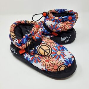 Bloch Adult Hippie Print Ankle Warm Up Ballet Booties - Sz. S